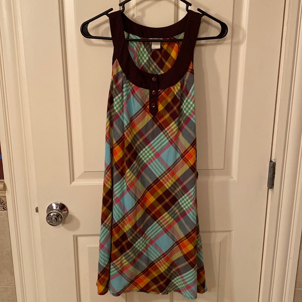 Madras summer dress